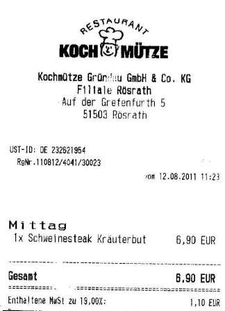 mkms Hffner Kochmtze Restaurant